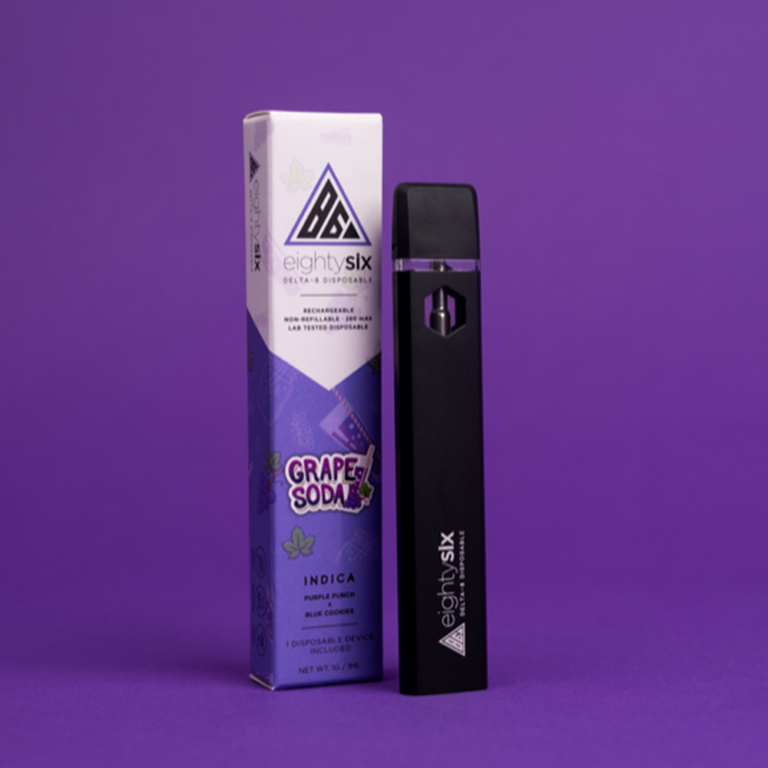 Grape Soda Delta-8 THC Disposable (Purple Punch)