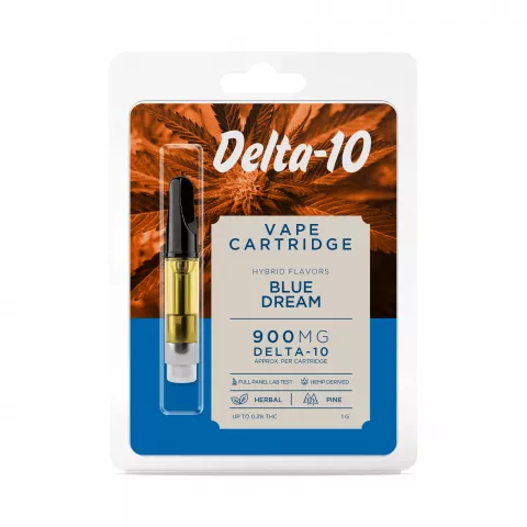 Blue Dream Cartridge – Delta 10 – Buzz – 900mg