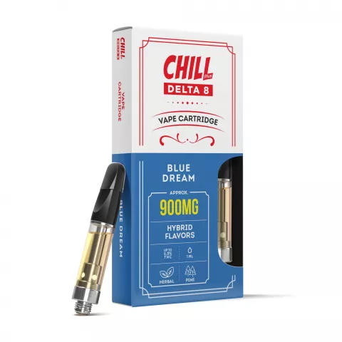 Blue Dream Cartridge – Delta 8 THC – Chill – 900mg