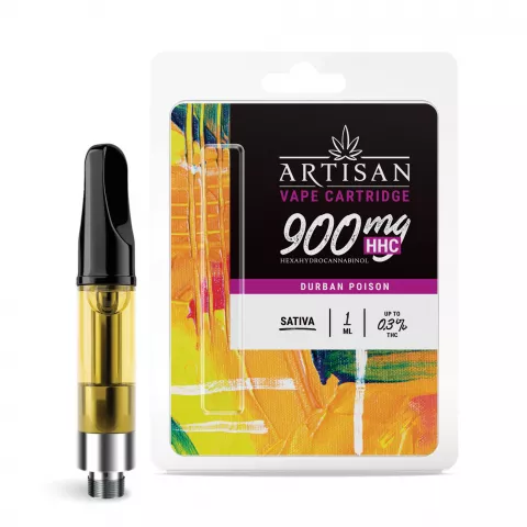 Durban Poison Cartridge – HHC THC – Artisan- 900mg
