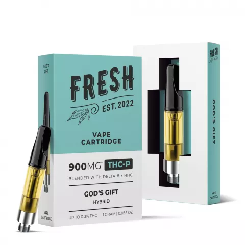 God’s Gift Cartridge – THCP – Fresh – 900mg