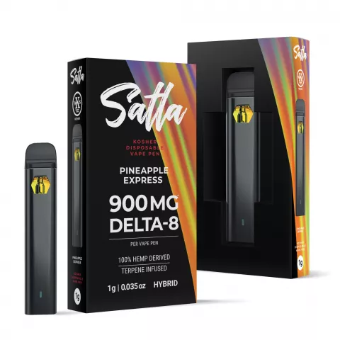 Pineapple Express Vape Pen – Delta 8 – Disposable – Satla – 900mg