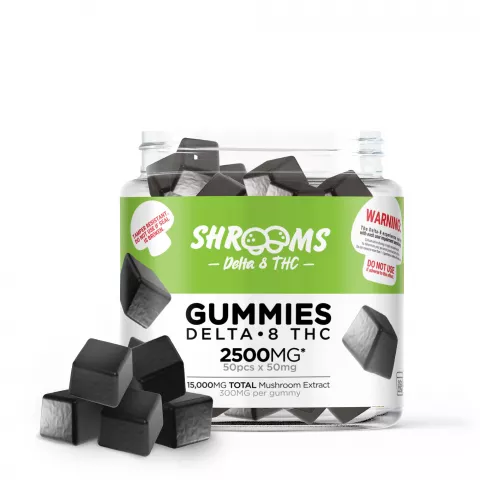 Shrooms Delta-8 THC Gummies – 2500MG